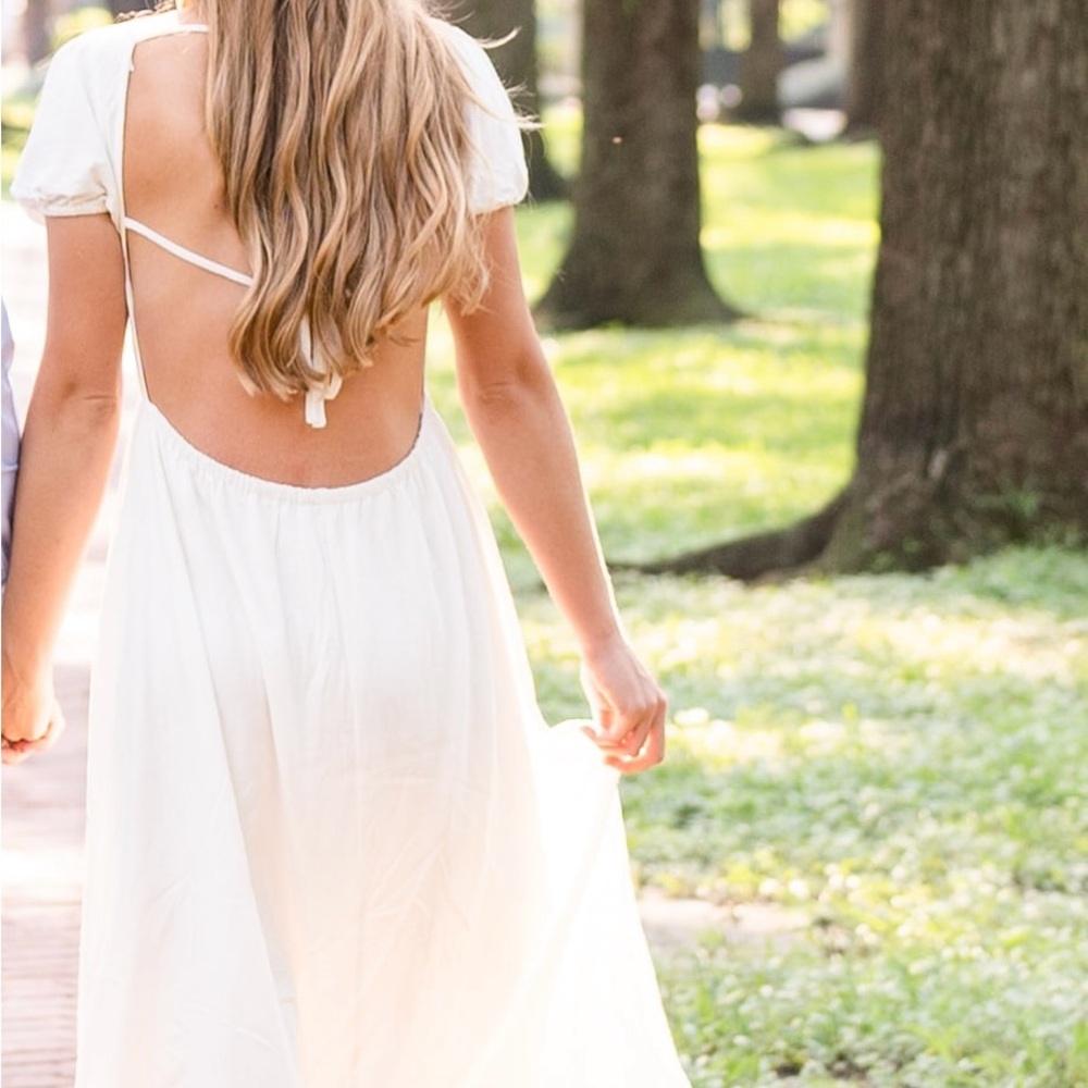 Worth collective August open back dress